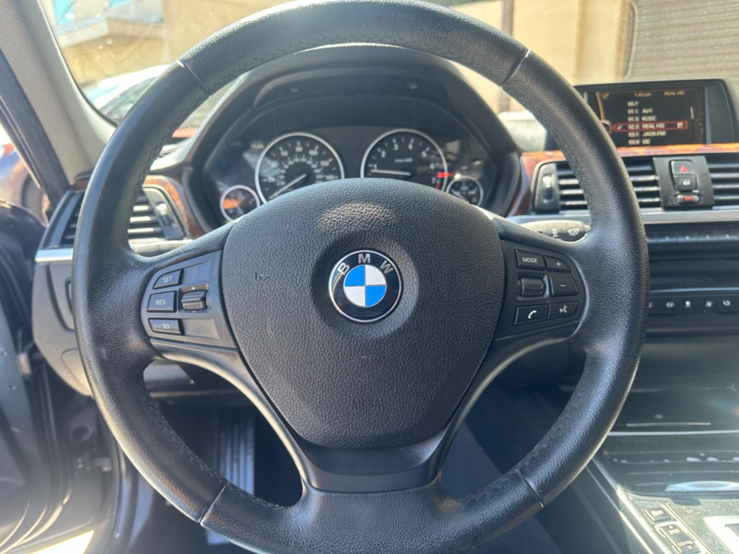 2014 Gray /Black BMW 3-Series leather (WBA3B1C52EK) with an 4 Cylinder engine, Automatic transmission, located at 30 S. Berkeley Avenue, Pasadena, CA, 91107, (626) 248-7567, 34.145447, -118.109398 - Photo#21